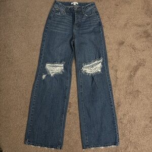 And Now This Blue Ripped Jeans